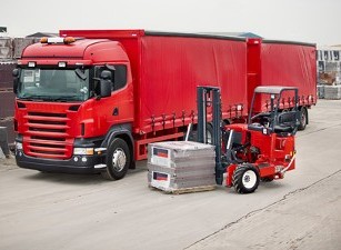Red Truck - Container Port Service